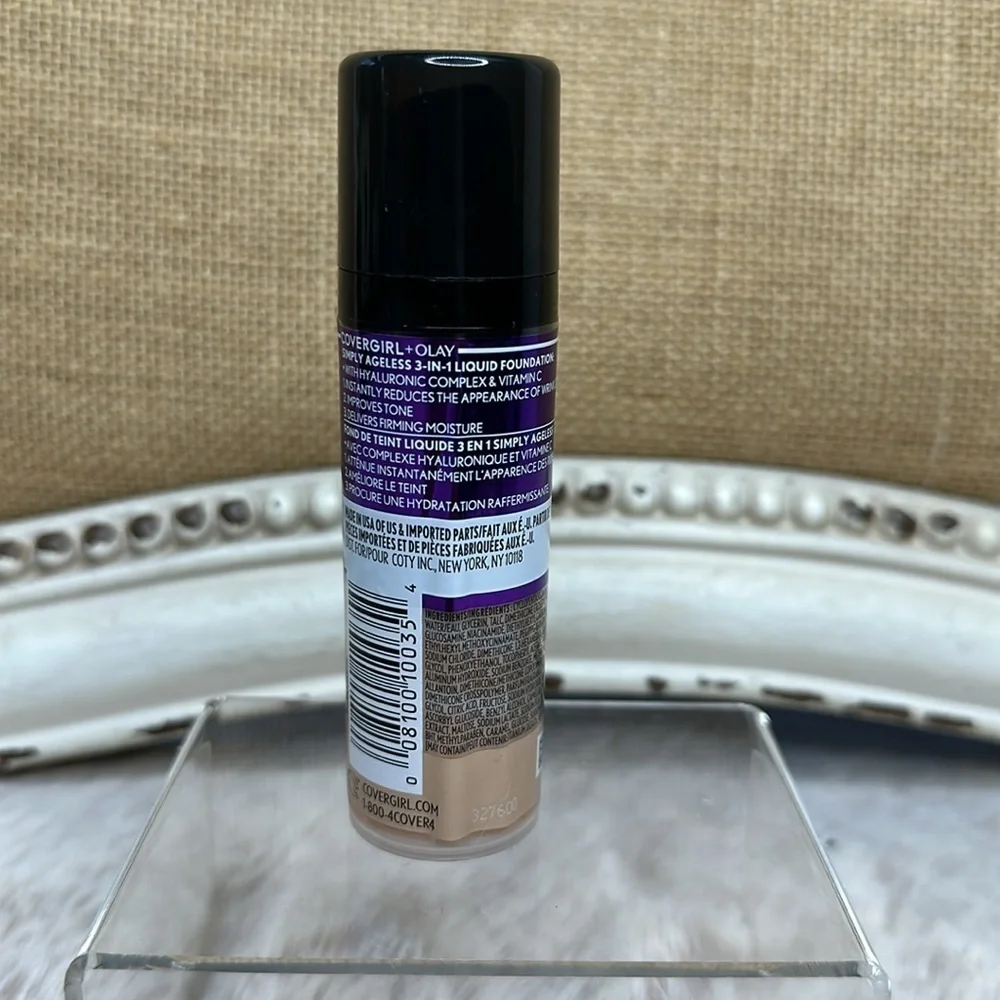 Simply Ageless + Olay Liquid Foundation |
